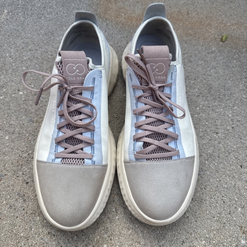 Cole Haan Women's Generation Zerogrand II Sneakers, Camel/Rose/Blue Size 11
